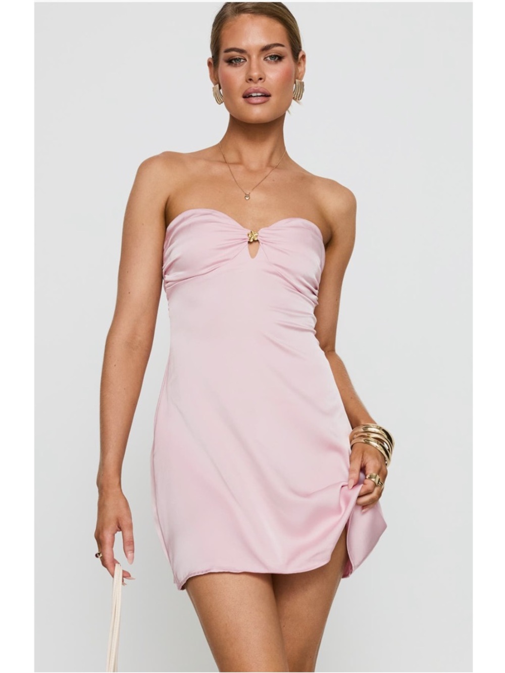 Princess Polly Americano Mini Dress Pink New! - Picture 7 of 12
